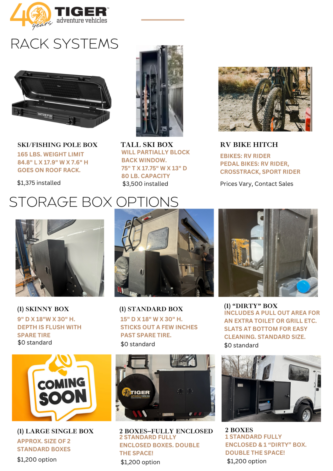 Tigeo Rv New RV Options | Tiger Adventure Vehicles